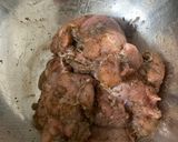 A picture of step 2 of Caribbean soup 🍲.