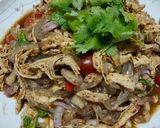รูปขั้นตอนการทำที่ 4 ของ ลาบเส้นแก้วอกไก่แซ่บๆ