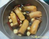 Hình bước làm 4 của món Nấm Đùi Gà Kho 새송이버섯초림(Món Chay)