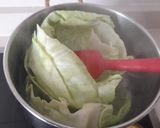 Foto del paso 1 de la receta: Col rellena de pollo y frutos secos