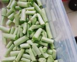 Foto langkah ke 1 dari resep Tumis baby buncis sederhana.