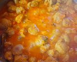 A picture of step 5 of Soya Chunks Curry.