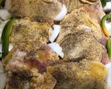 A picture of step 2 of Corona Chicken.