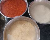 A picture of step 1 of Ragi idli.
