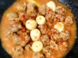 Balado Bola Daging Telor Puyuh