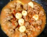 Foto langkah ke 4 dari resep Balado Bola Daging Telor Puyuh.