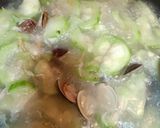 蛤蠣絲瓜湯的食譜步驟2照片