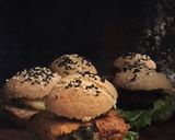Foto langkah ke 9 dari resep Burger keto gluten free.