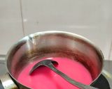 Foto langkah ke 2 dari resep Puding Nutrijel Merah Putih Vla Coklat.