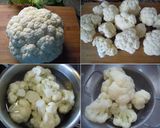 Foto del paso 1 de la receta Coliflor al ajo arriero