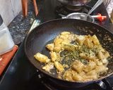 A picture of step 3 of Coconut peanut jeera aloo.
