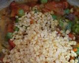 A picture of step 3 of Oats khichdi.