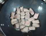Foto del paso 1 de la receta: Wok de vegetales, cerdo y pasta