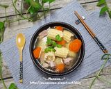 白玉米紅蘿蔔排骨湯的食譜步驟4照片