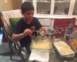 A picture of step 5 of Pichi Pichi (Easy Microwave version).