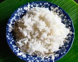 Gambar langkah 4 resipi Nasi Linopot.