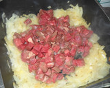 Foto del paso 2 de la receta: Guiso patrio de carne, porotos y vegetales