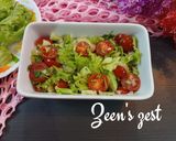 A picture of step 3 of TLC Salad.