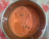 A picture of step 2 of Konkani style Fish salan.