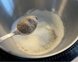 Hot cross bun, a nagypénteki keresztes kalács! recept fázis 1 fotója
