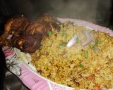 A picture of step 7 of Chicken Roast Biryani 🍛🍛🍛.