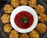 A picture of step 1 of Farali vada.