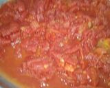 A picture of step 8 of Besan methi ki poori with tomato chutney.