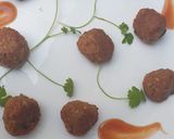 A picture of step 6 of Cabbage,carrot balls.