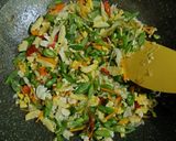 Foto langkah ke 5 dari resep Tumis Buncis Telur.