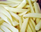 A picture of step 2 of French fries.