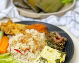 Foto langkah ke 4 dari resep Nasi Liwet Rice Cooker / Magic com.