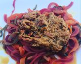 Foto del paso 1 de la receta: Tallarines de vegetales