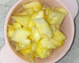 Foto langkah ke 2 dari resep Kolak Pisang Nanas Labu tanpa Santan.