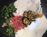 A picture of step 5 of Oats idli.