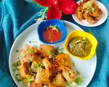 A picture of step 7 of Leftover Roti Bhakarwadi (Crunchy Fried Roti Bites).