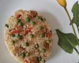 A picture of step 10 of Soya Pulao.