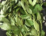 A picture of step 1 of Paat Shaak / Shaag Bhaja (Jute Leaves Stir Fry - Bong style).