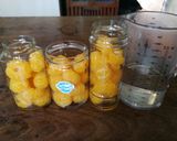 รูปขั้นตอนการทำที่ 7 ของ ส้มลอยแก้ว