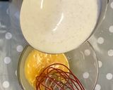 A picture of step 3 of Vanilla Custard.