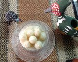 A picture of step 11 of Steamed Rice balls in Coconut Sauce / Pal Kozhukattai.