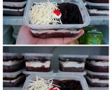 Foto langkah ke 9 dari resep Brownies dessert box.