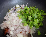 A picture of step 2 of Chicken Biryani.