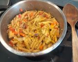 Foto del paso 9 de la receta: Macarrones con pollo baratos