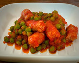 Foto del paso 5 de la receta: Guisantes con salchichas