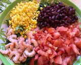 Foto del paso 9 de la receta: Ensalada proteínica con mix de tres hojas