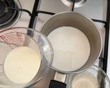 Foto langkah ke 3 dari resep Panna Cotta Matcha.
