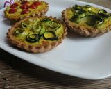 Une image de l'étape 5 de Tartellettes courgettes tomates olivette🍅.