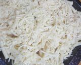 Une image de l'étape 3 de Gratin de pâte au jambon.