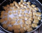 A picture of step 3 of Rajasthani dish gatte ki sabzi.