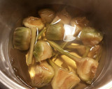 Foto del paso 5 de la receta: Cazuela de jureles al horno con alcachofas y berenjenas